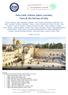 Holy Land, Fatima, Spain, Lourdes, Paris & the Shrines of Italy