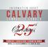 Calvary s 25th Anniversary