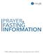 BUILDING A NEW TESTAMENT CHURCH THROUGH PRAYER AND FASTING