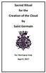 Sacred Ritual for the Creation of the Cloud by Saint Germain