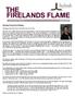 THE FIRELANDS FLAME. Moving Forward in Mission. Greetings in the name of our Lord and Savior Jesus Christ,