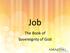 Job. The Book of Sovereignty of God