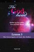 God Studies on the Father, Son and Holy Spirit Lesson 3 The Sovereignty of God, the Father Imad Awde