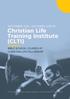 Christian Life Training Institute (CLTI)