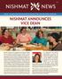 NISHMAT - THE JEANIE SCHOTTENSTEIN CENTER FOR ADVANCED TORAH STUDY FOR WOMEN WINTER 2014 NISHMAT ANNOUNCES VICE DEAN