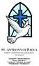 ST. ANTHONY OF PADUA PARENT CONFIRMATION GUIDE BOOK for Grade 8