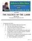 The Silence of the Lamb John 19:1-11 Presented Live on January 20, 2019
