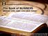 The Book of NUMBERS MODULE: LORD, HOW I LOVE YOUR TORAH!