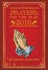PRAYERS FOR THE YEAR. by Catherine Austin Fitts