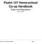 Psalm 127 Home-school Co-op Handbook