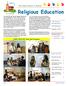 Religious Education. True Jesus Church in Houston RE Year End Program. TJC Houston RE Newsletter. Inside this issue: