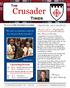 Crusader Times. The. Headmaster s Highlights