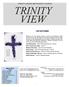 TRINITY UNITED METHODIST CHURCH TRINITY VIEW