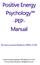 Positive Energy Psychology -PEP- Manual